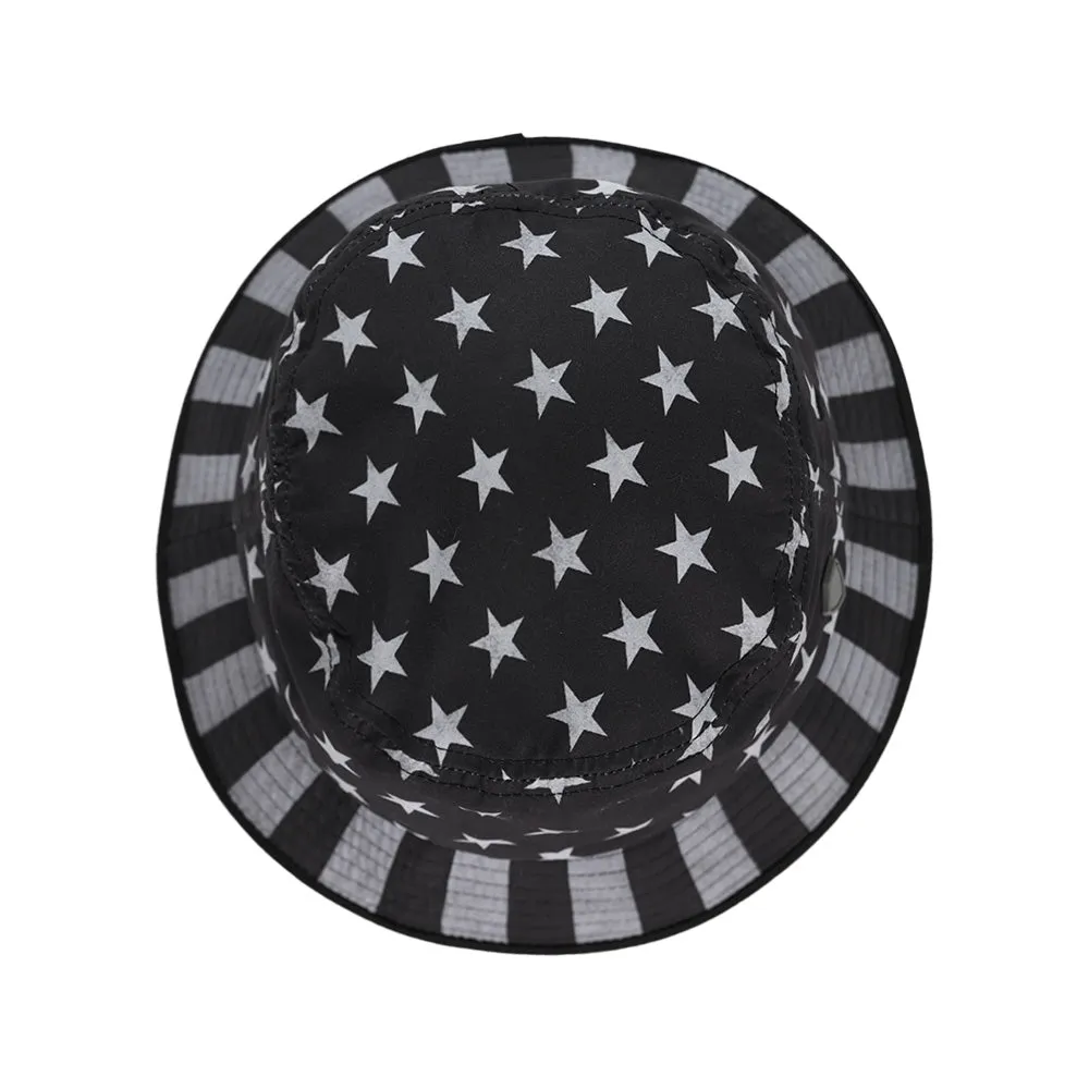 Everyday Bucket Hat | Blackout American Flag