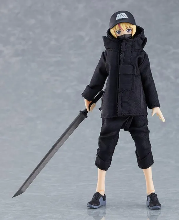 Figma #524 Female Techwear Outfit Body (Yuki)