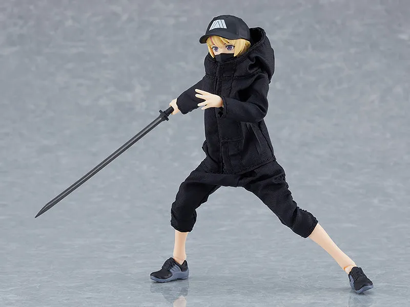 Figma #524 Female Techwear Outfit Body (Yuki)