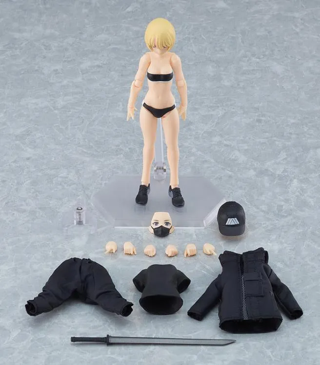 Figma #524 Female Techwear Outfit Body (Yuki)