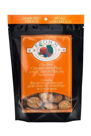 Fromm Four-Star Oven Baked Chicken with Carrots and Peas Recipe Dog Treats