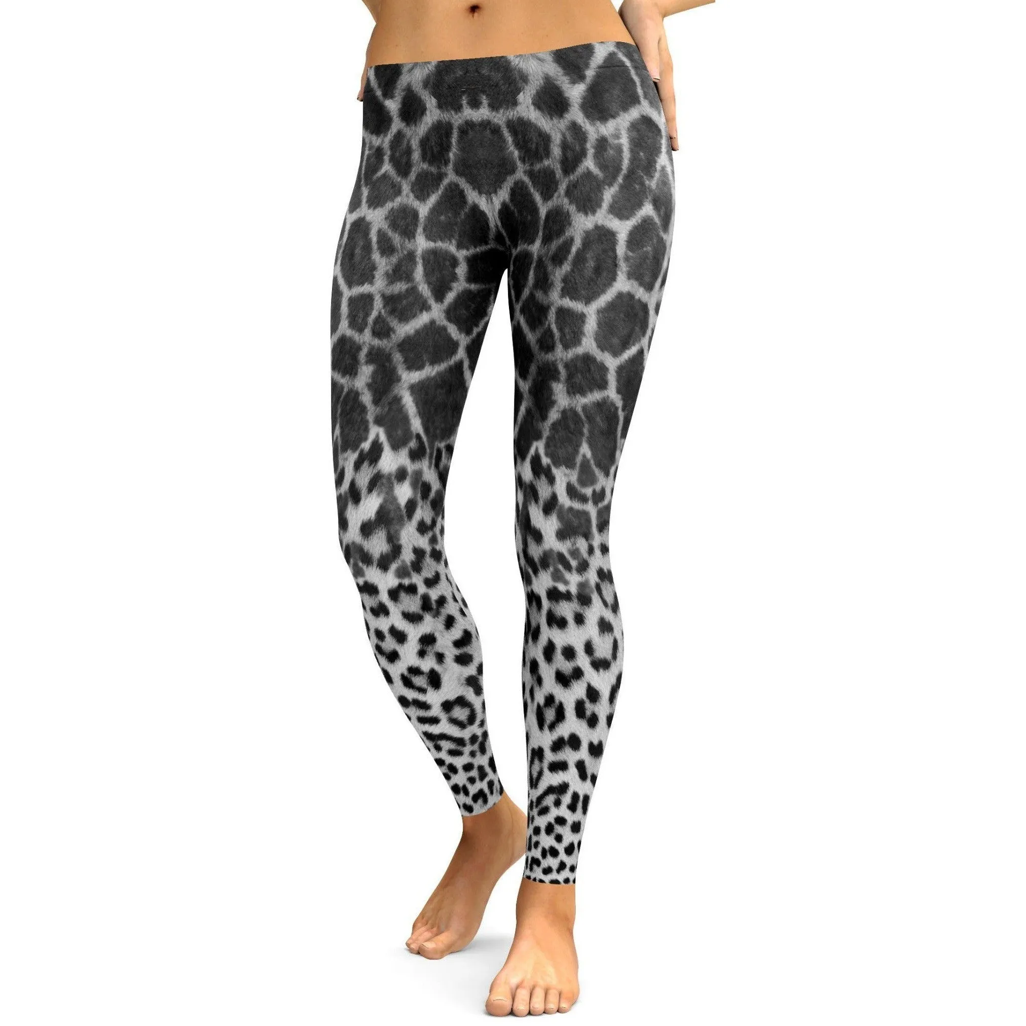 Giraffe & Leopard Skin Leggings