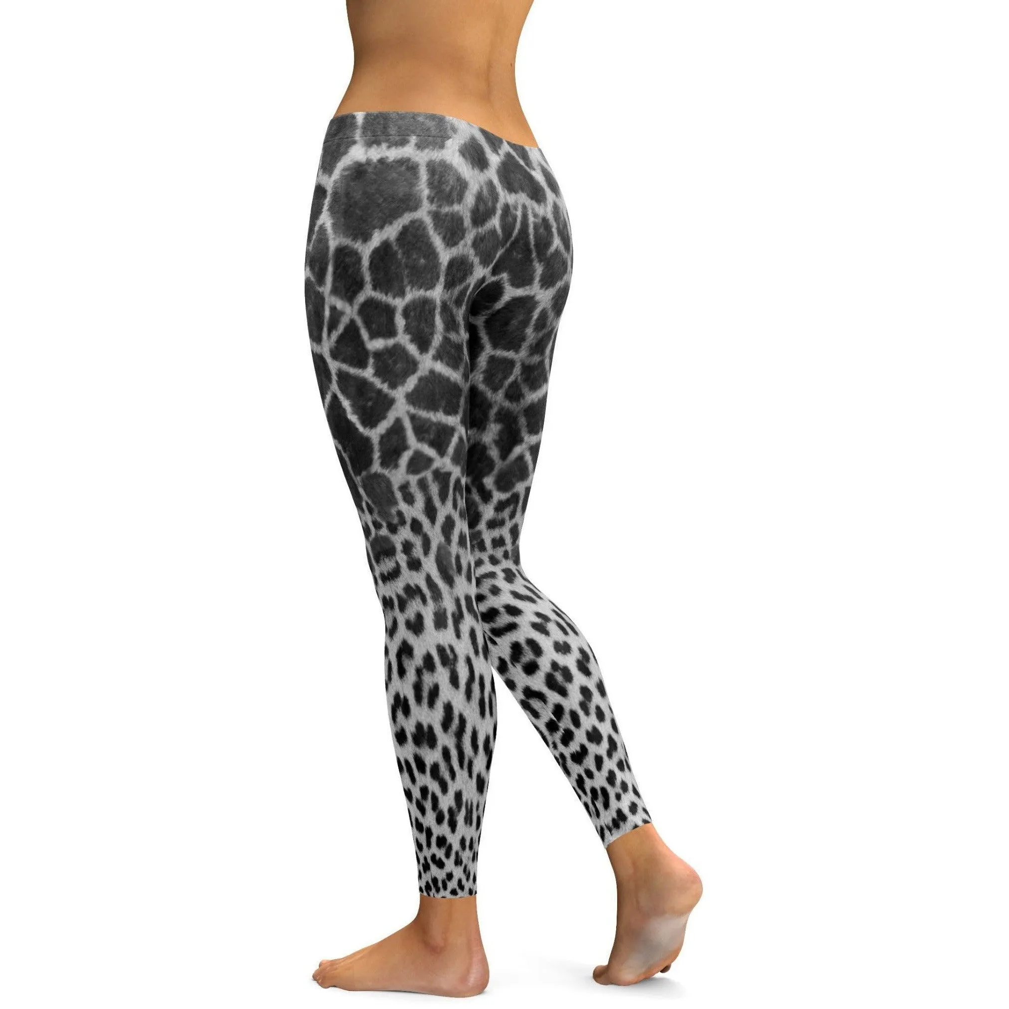 Giraffe & Leopard Skin Leggings