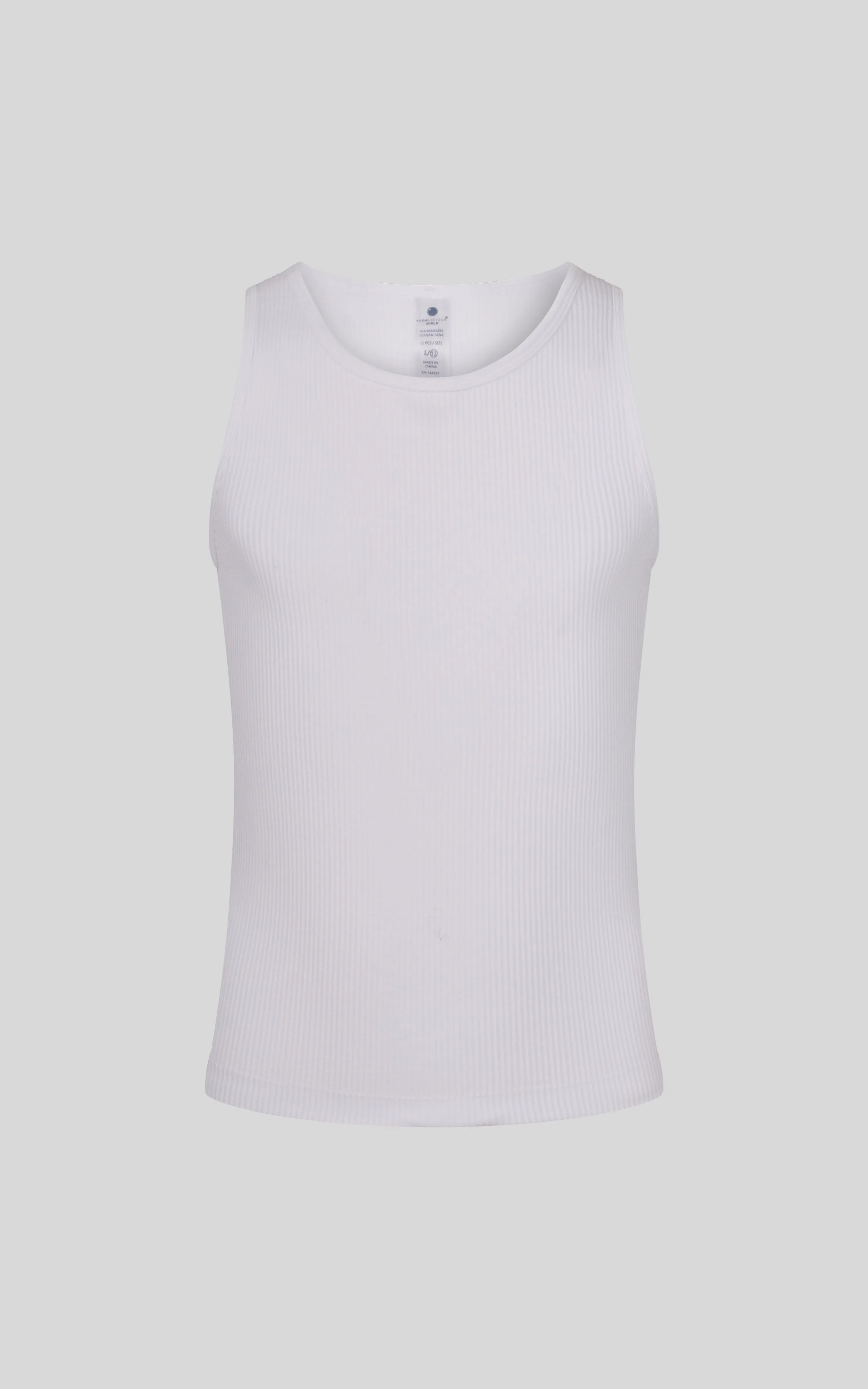 Girls 2 PK Ribbed Tank
