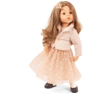 Gotz Happy Kidz Greta 19.5" Multi-Jointed Fashion Doll - Elegant Outfit