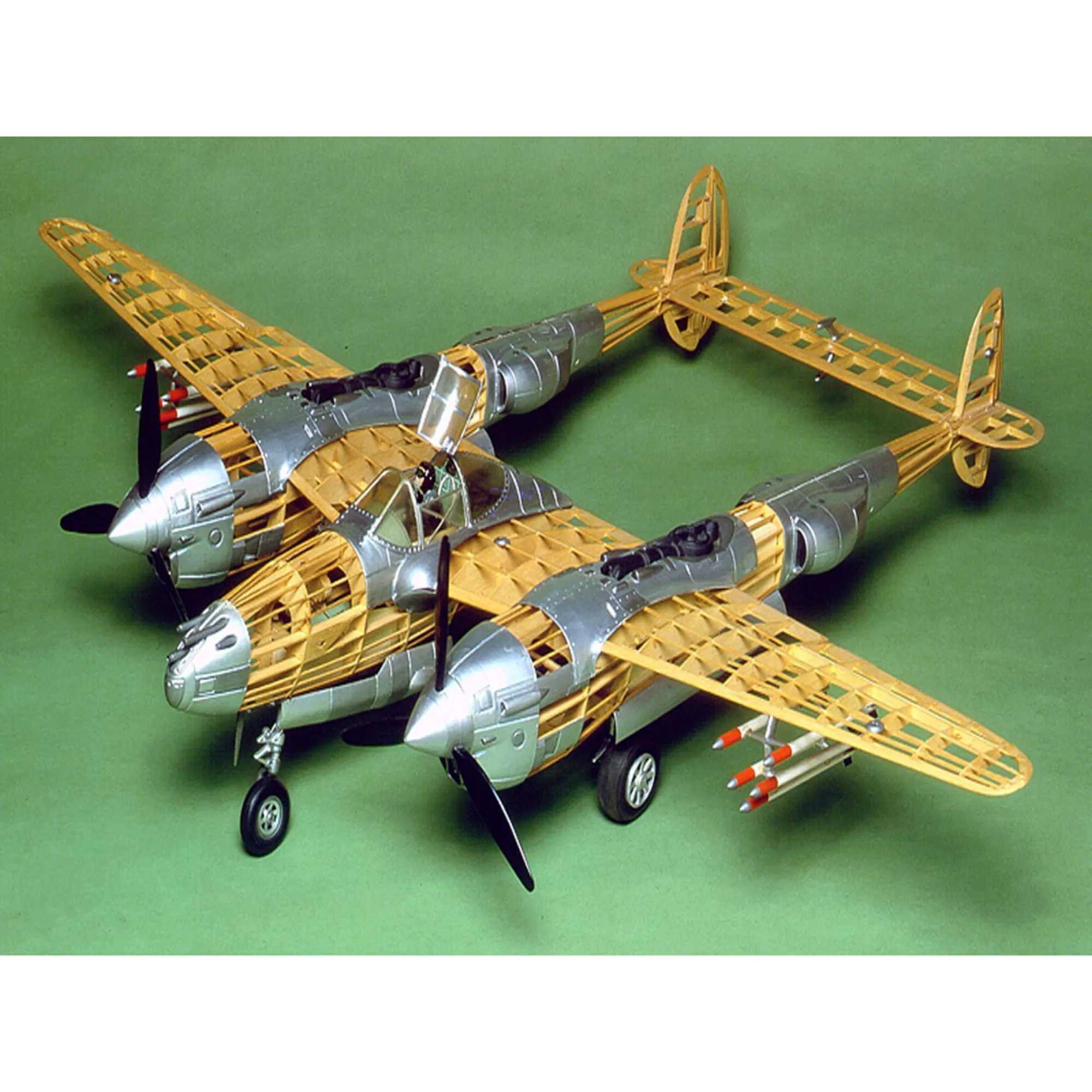 Guillow's Lockheed P-38 Lightning Giant Scale Model Kit