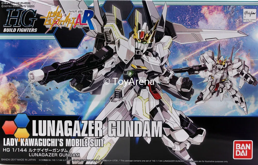 Gundam 1/144 HGBF #051 GSX-40100 Lunagazer Gundam Model Kit
