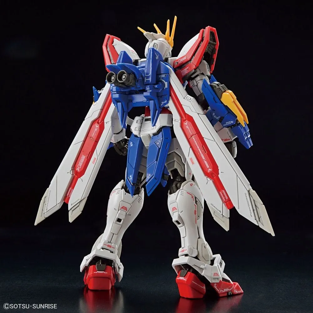 Gundam 1/144 RG #37 G Gundam GF13-017NJII God Gundam (Burning Gundam) Model Kit