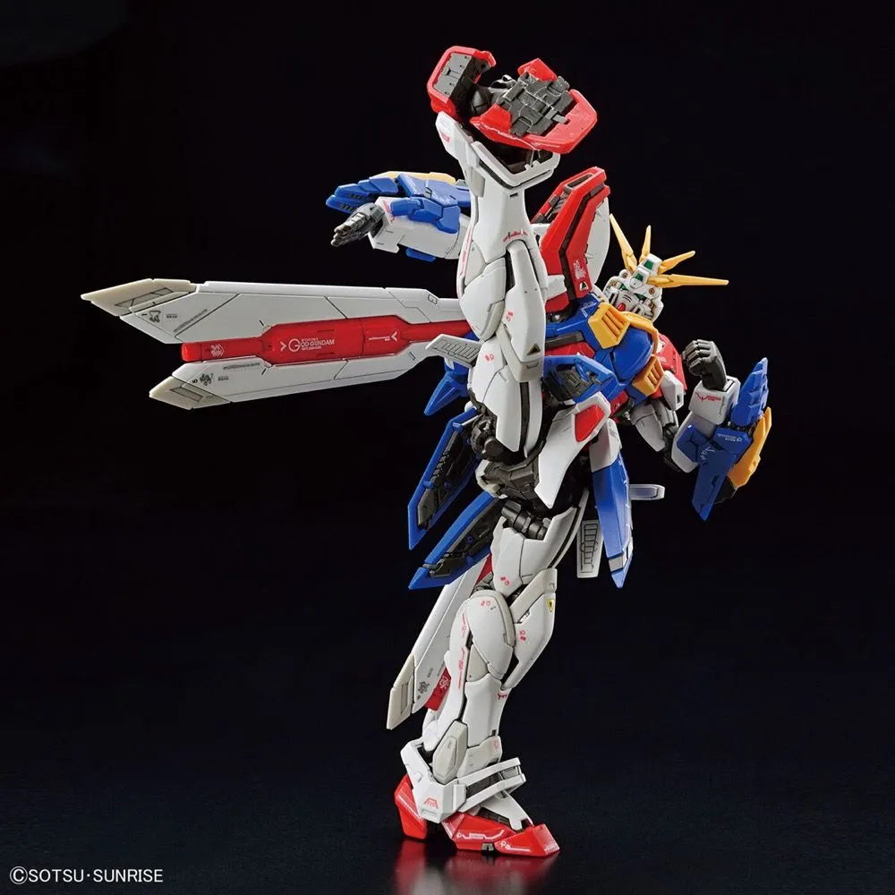 Gundam 1/144 RG #37 G Gundam GF13-017NJII God Gundam (Burning Gundam) Model Kit