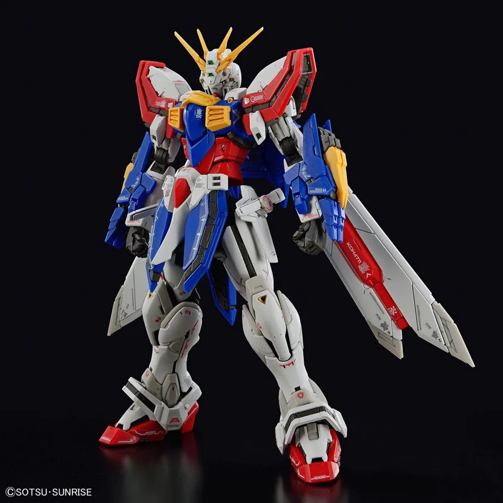 Gundam 1/144 RG #37 G Gundam GF13-017NJII God Gundam (Burning Gundam) Model Kit