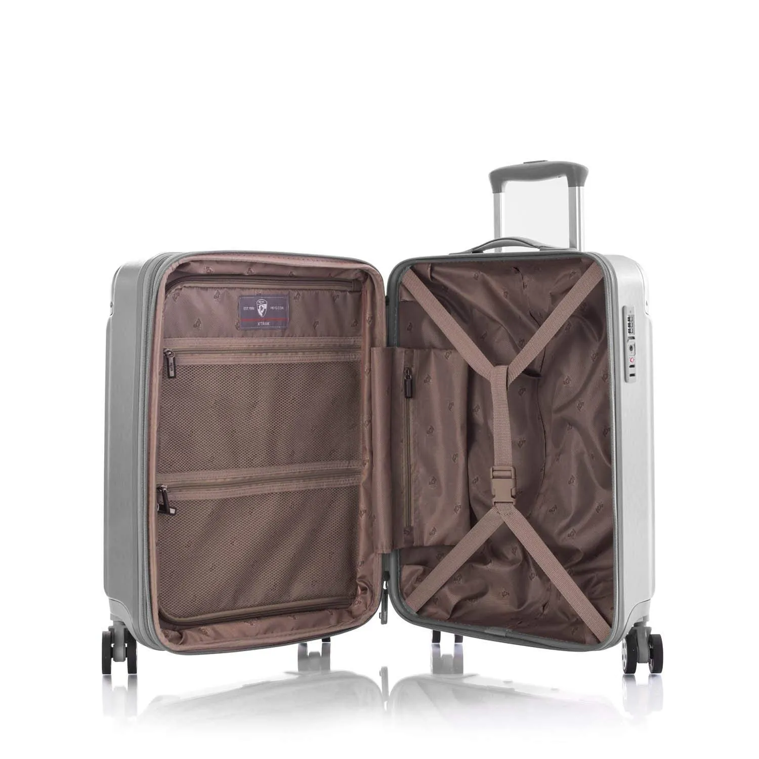 Heys America DuoTrak 21" 4-Wheel Carry-On Luggage