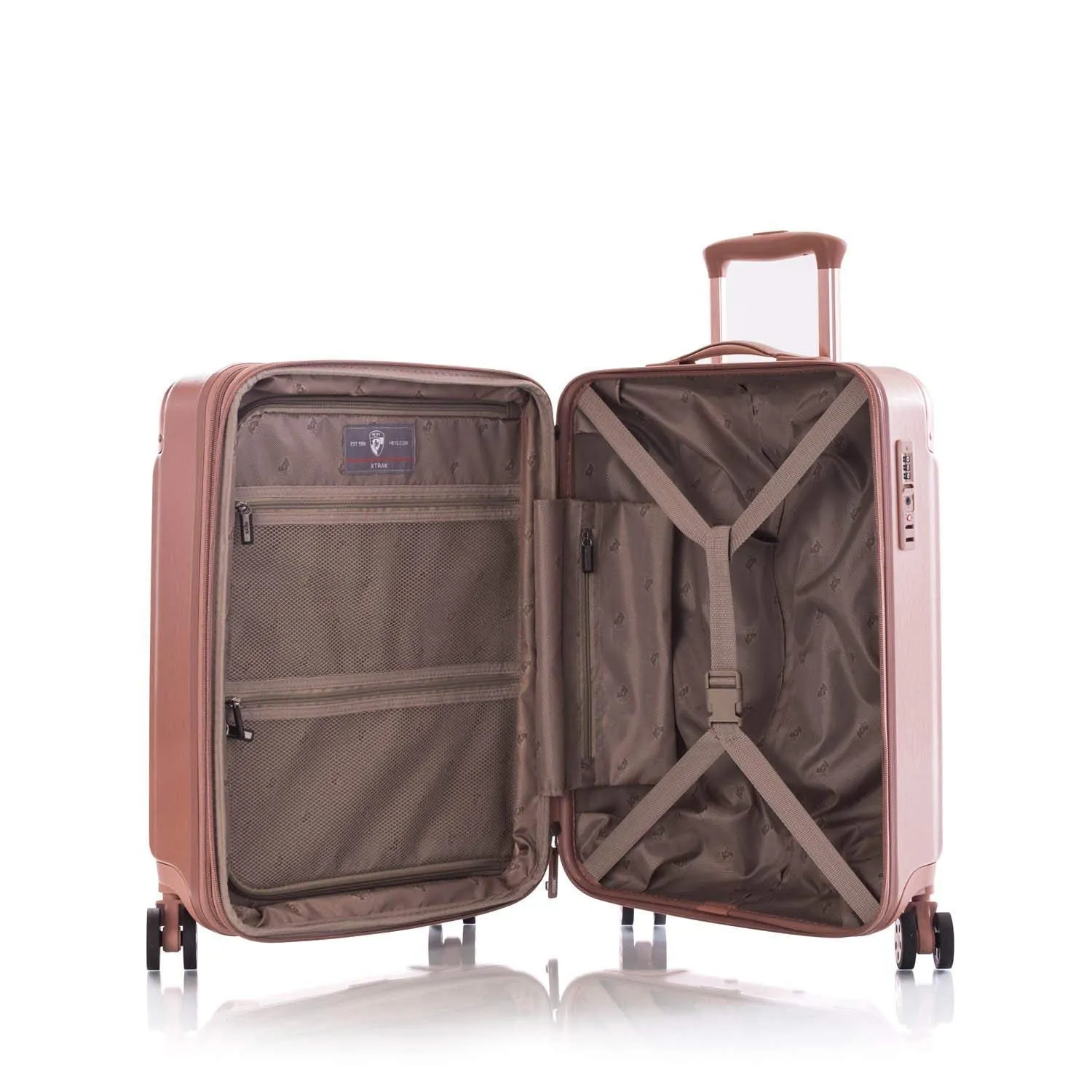 Heys America DuoTrak 21" 4-Wheel Carry-On Luggage