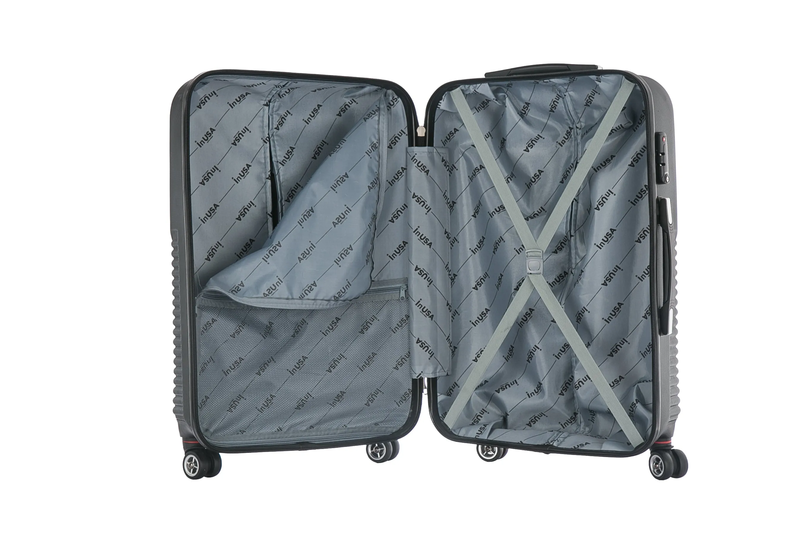 inUSA Chicago 2 Piece Set (25"/29") 4-Wheel Luggage Sets