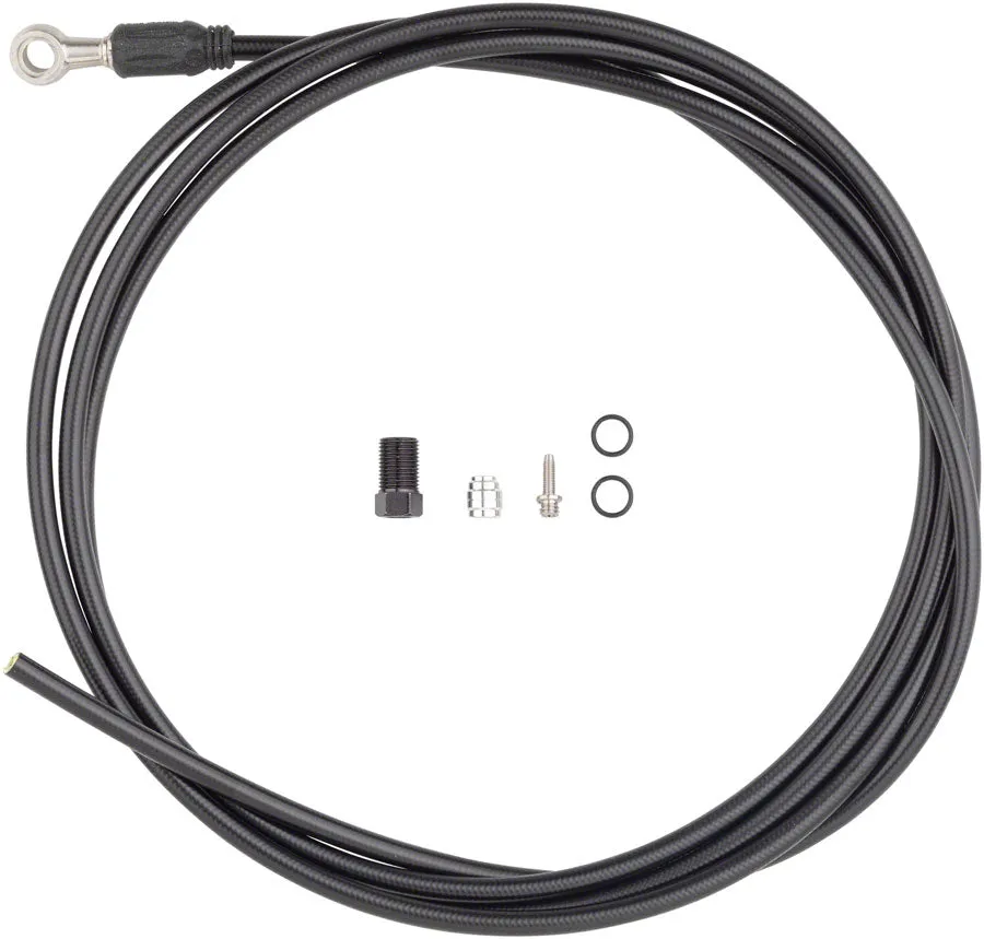 Jagwire Sport DOT Hydraulic Hose Kit for SRAM G2, Guide (B1), 2000mm, Black