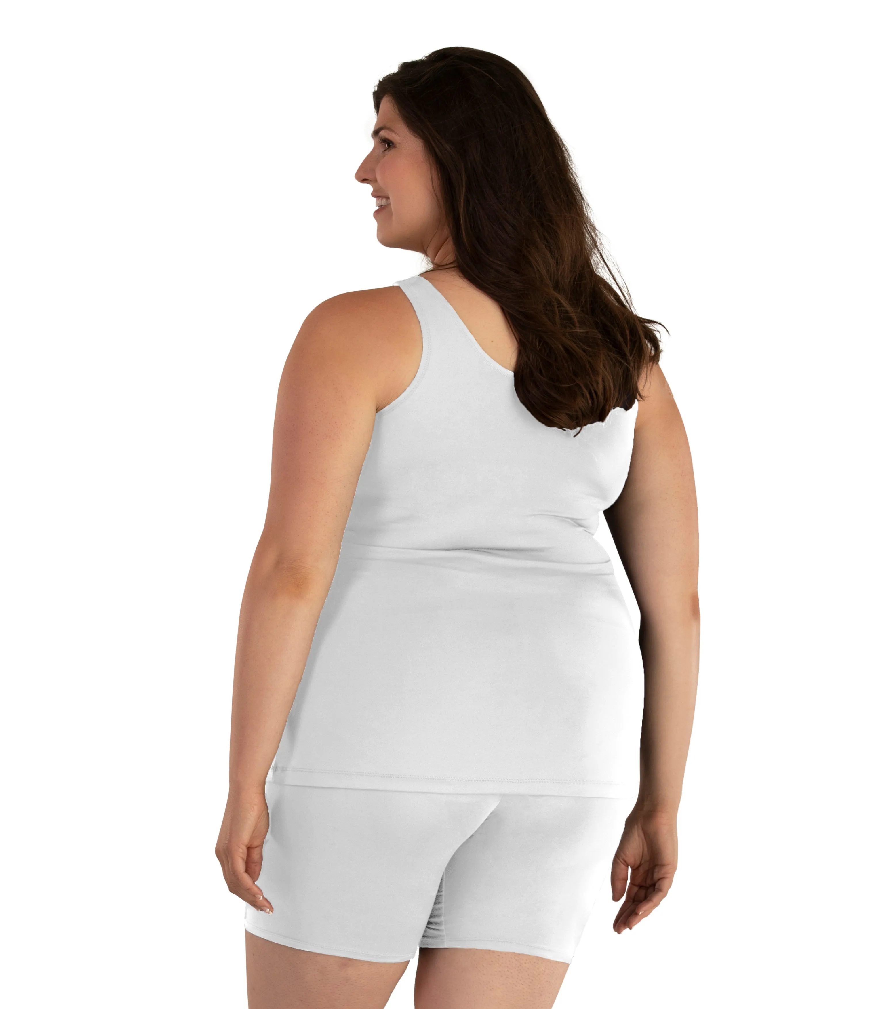 Junowear Hush V-Neck Tank with Bra - FINAL SALE