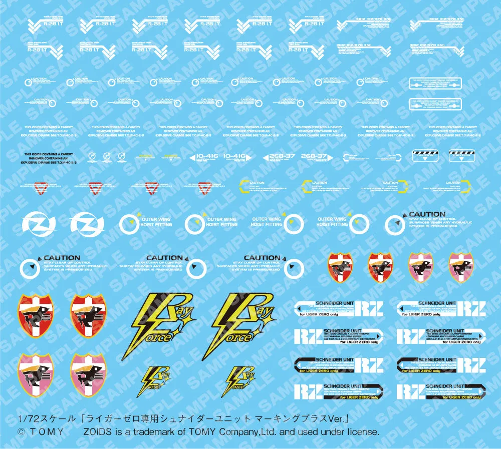 Kotobukiya 1/72 Zoids HMM RZ-041 Liger Zero Schneider Unit (Marking Plus Ver.) (Reissue) Scale Model Kit