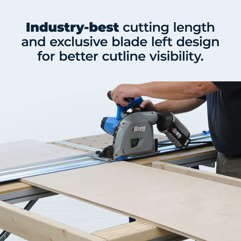 KREG Adaptive Cutting System - Plunge Saw   Guide Kit - ACS2100