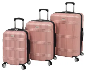 London Fog Kingsbury 3 Piece Set (20"/24"/28") 4-Wheel Luggage Sets