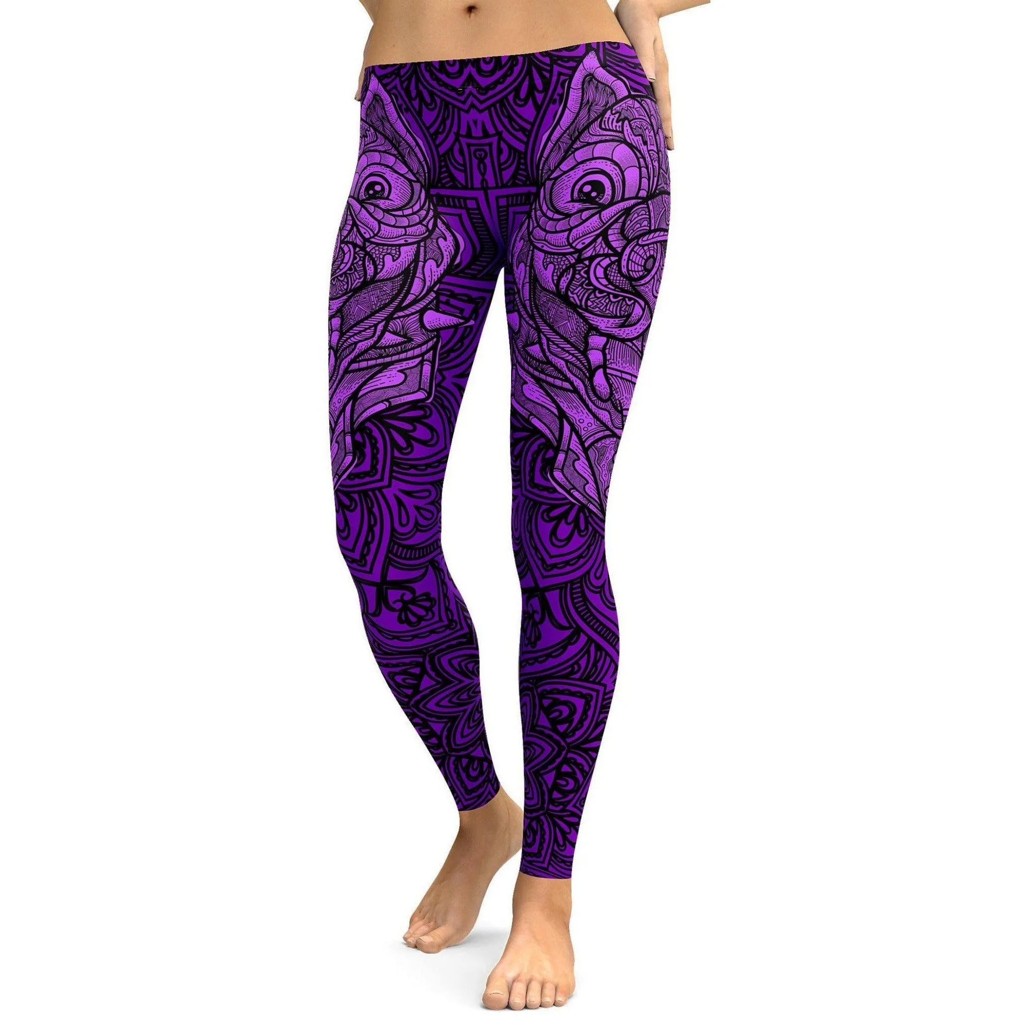 Mandala Pitbull Leggings