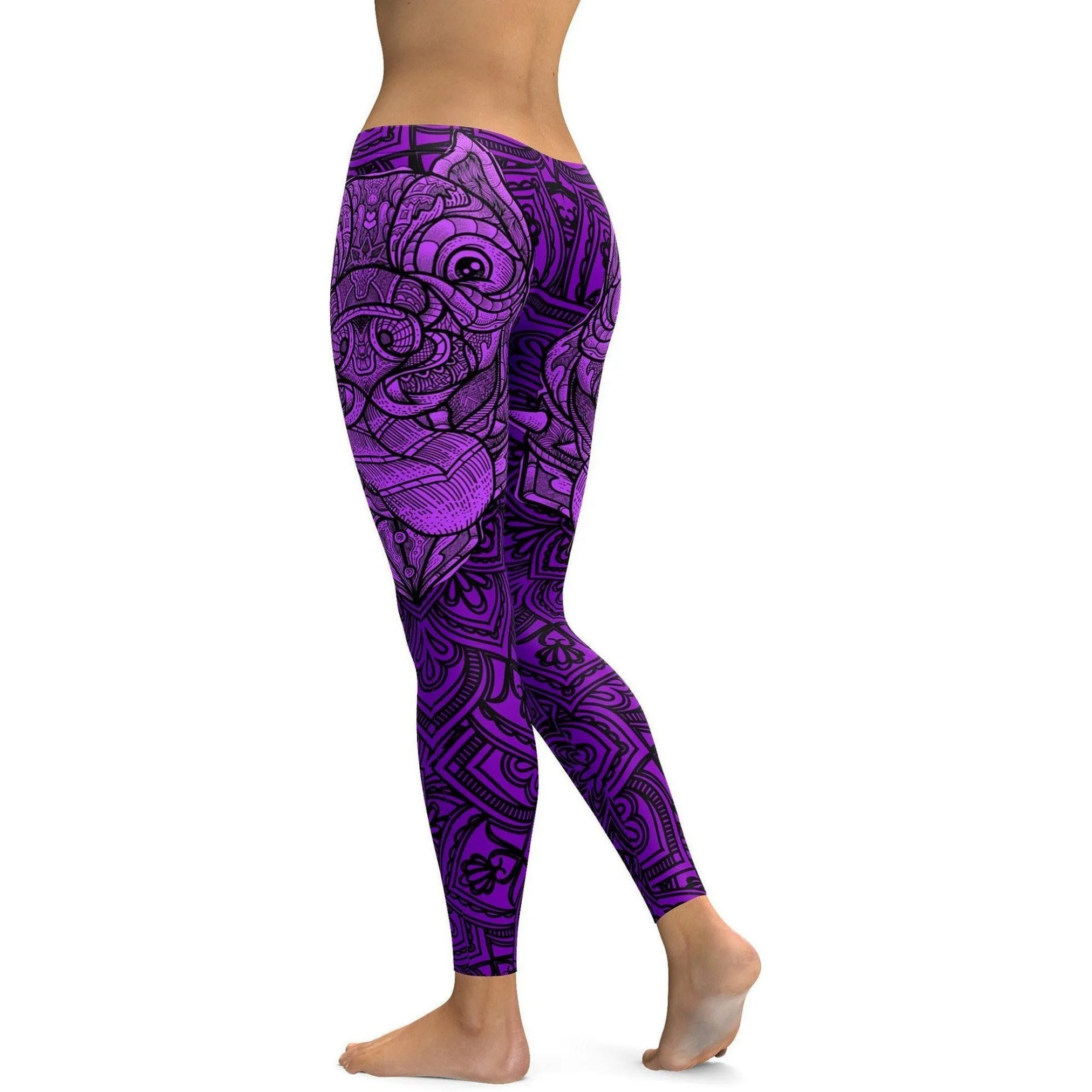 Mandala Pitbull Leggings