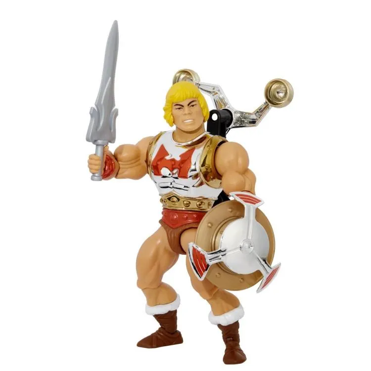 Mattel Master of the Universe Origins Flying Fist He-Man Deluxe Action Figure