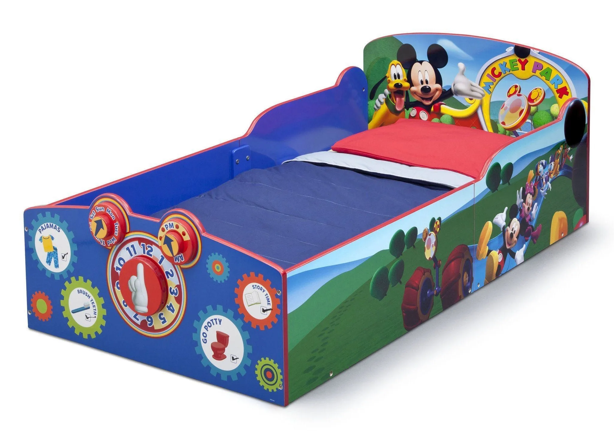 Mickey Mouse Interactive Wood Toddler Bed