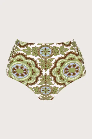 MIDNIGHT RETRO BIKINI BOTTOM