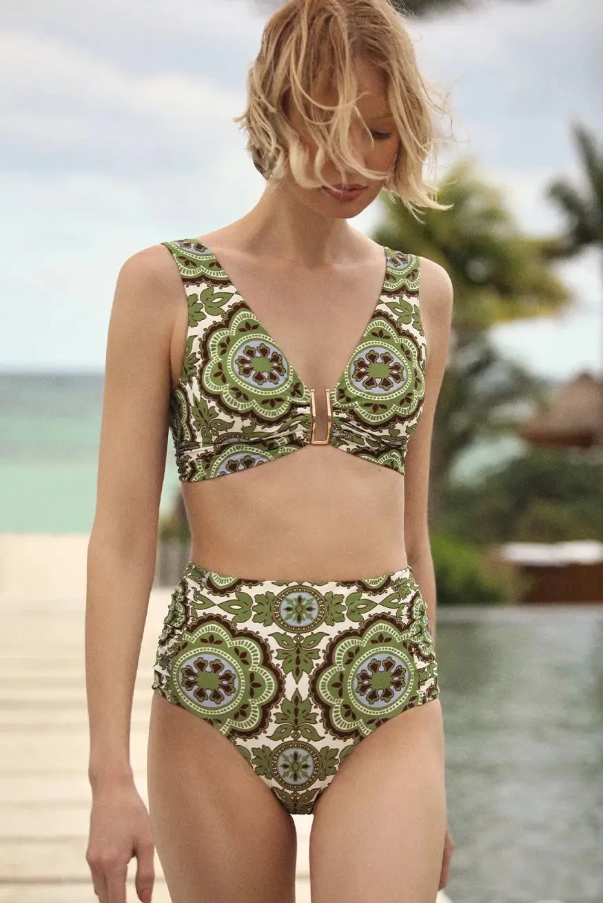 MIDNIGHT RETRO BIKINI BOTTOM