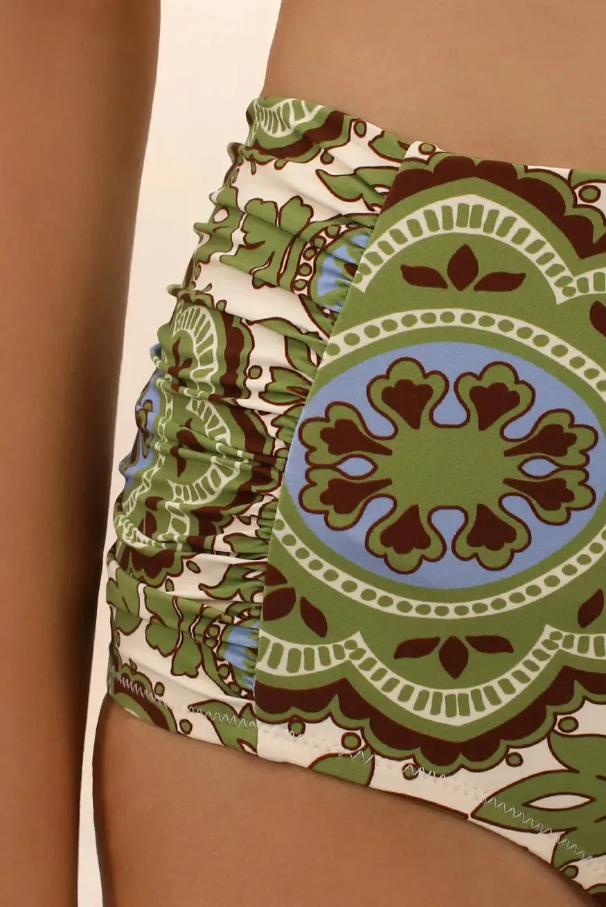 MIDNIGHT RETRO BIKINI BOTTOM