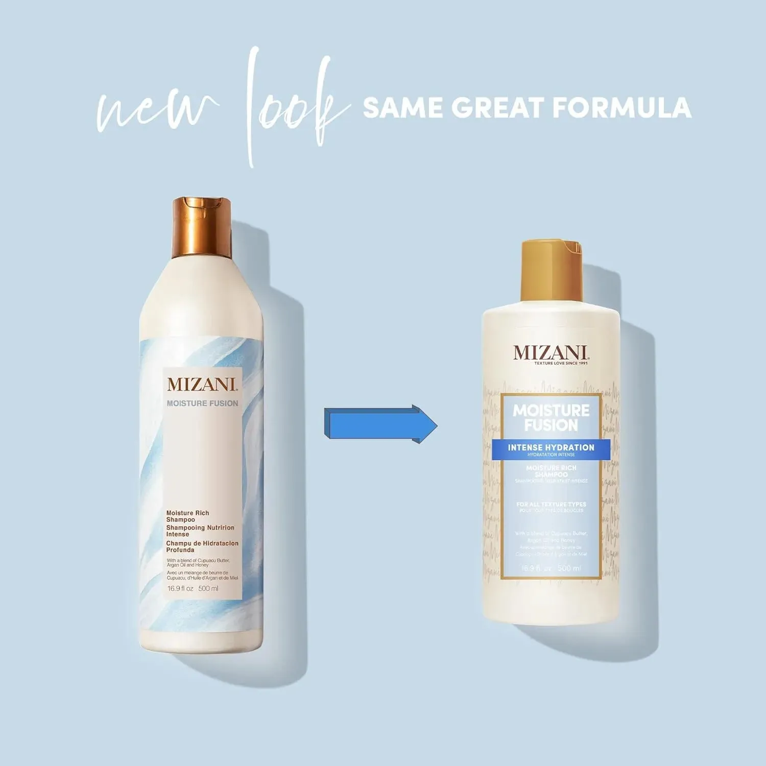 Mizani Moisture Fusion Intense Hydration MOISTURE RICH Shampoo - 16.9 oz