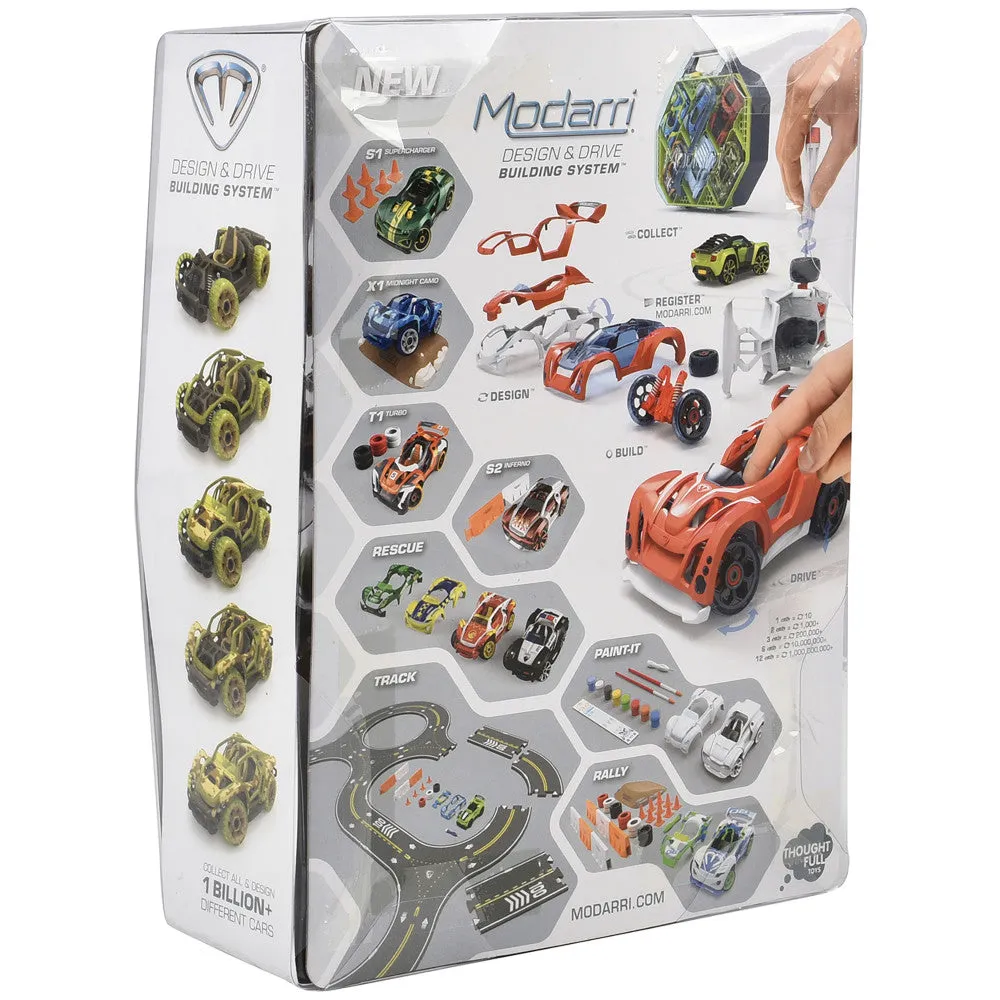 Modarri X1 Desert Camouflage Customizable Toy Car - DIY Design for Kids 6 