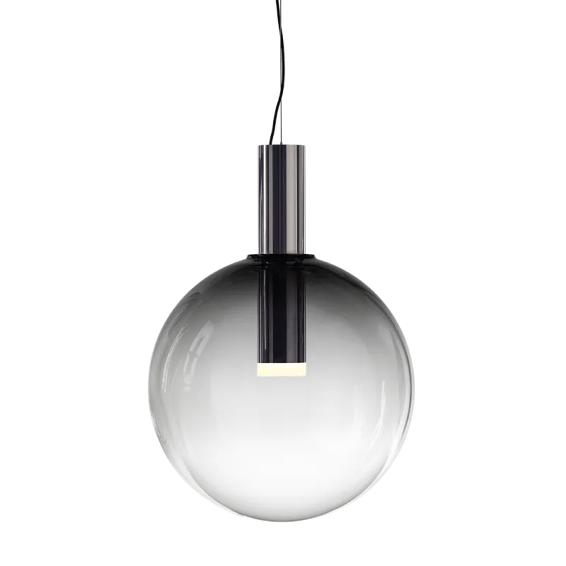 Mouth-Blown Crystal Large Sphere Pendant | Phenomena