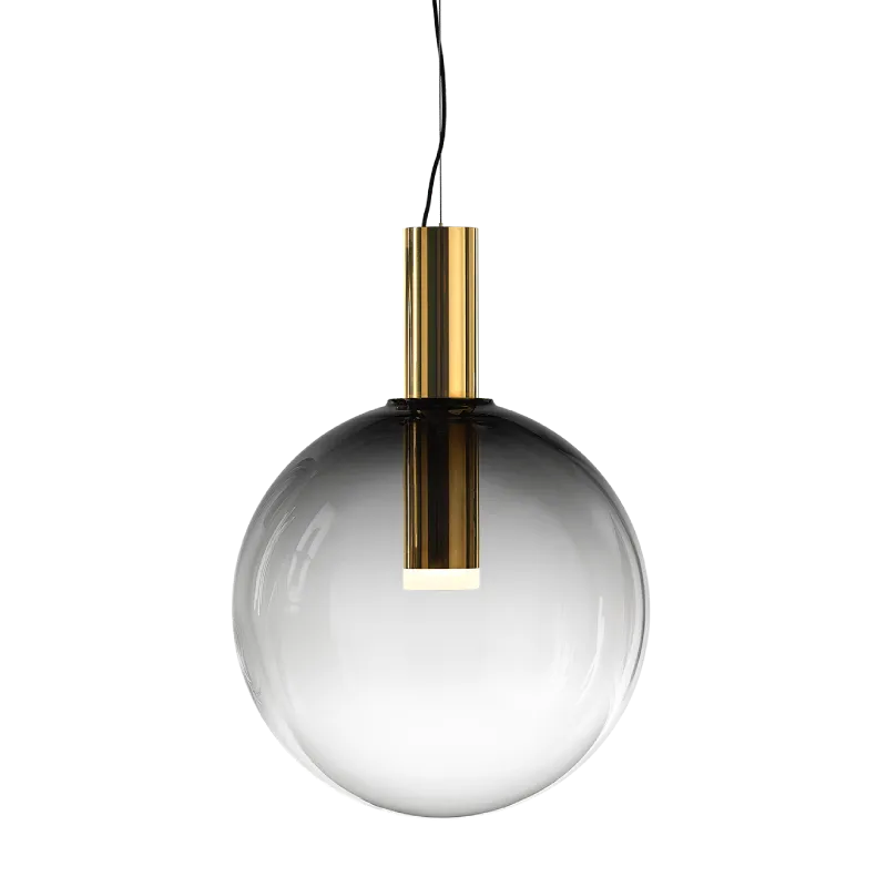 Mouth-Blown Crystal Large Sphere Pendant | Phenomena