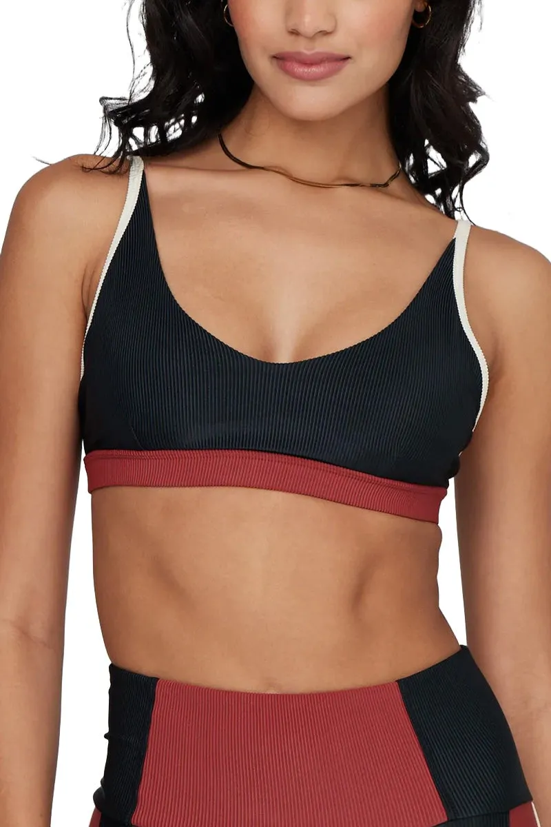 Onzie Yoga Colorblock Swim Bra Top 3790