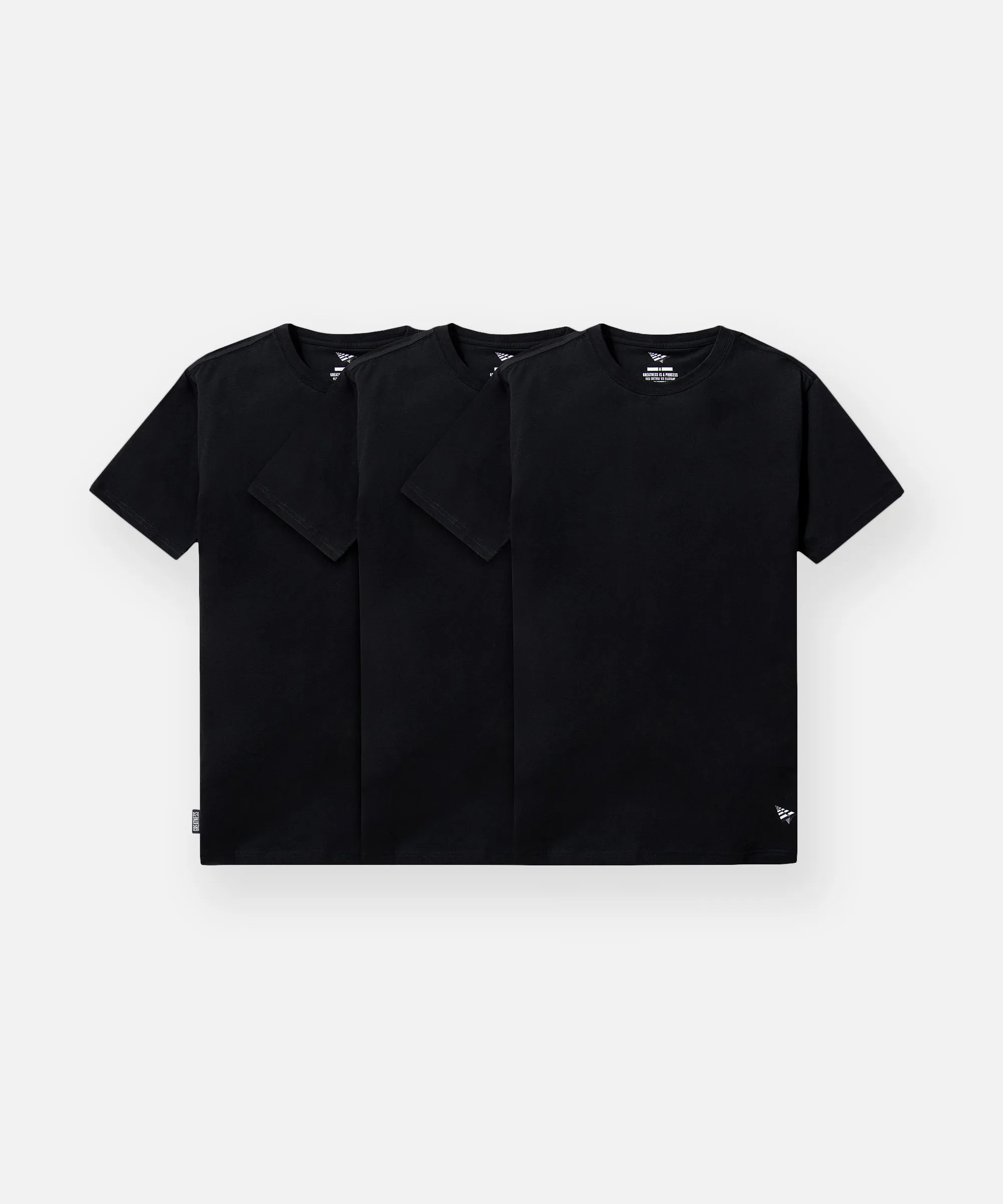 Paper Planes Essential 3-Pack Tee - BLACK