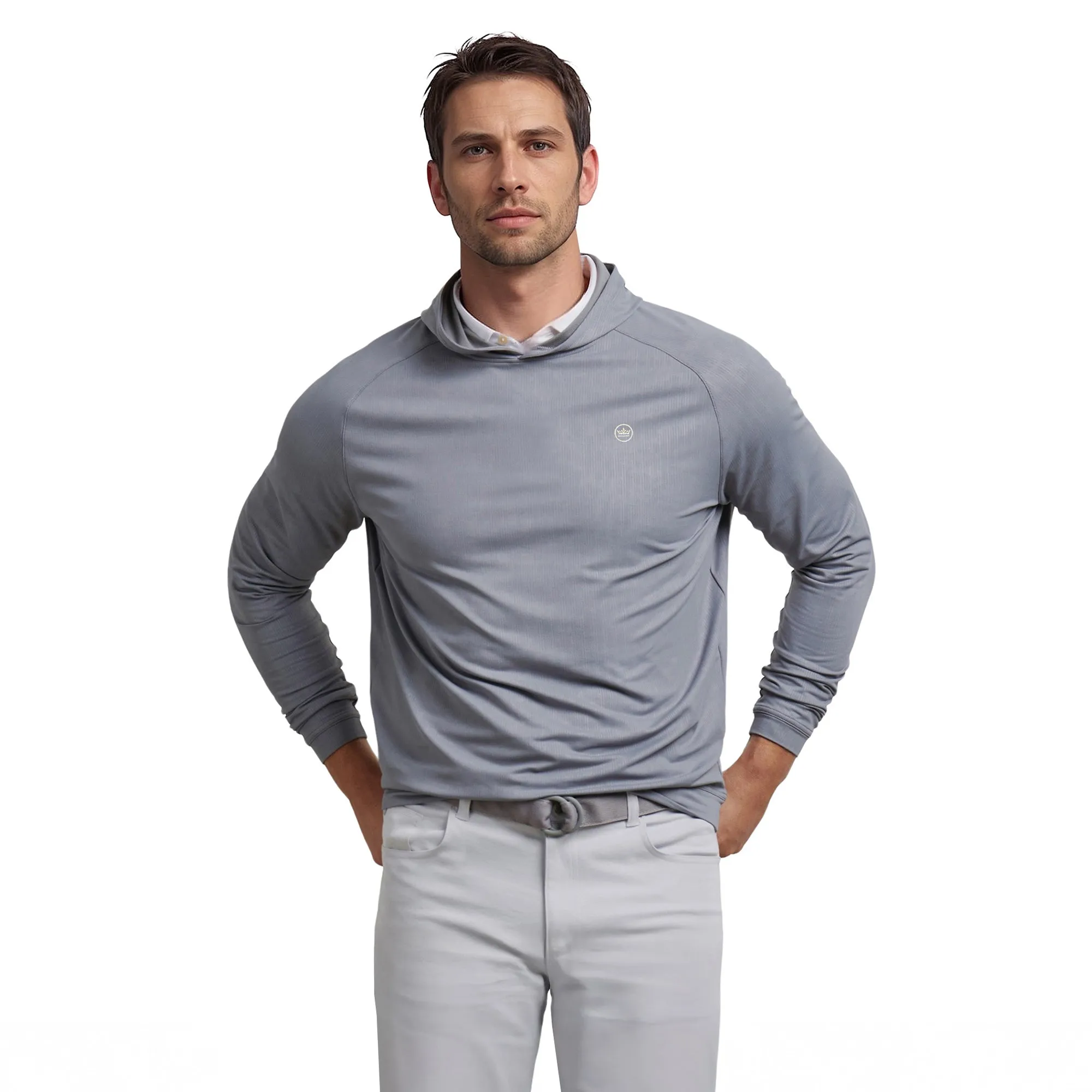 Peter Millar Pine Camo Performance Hoodie