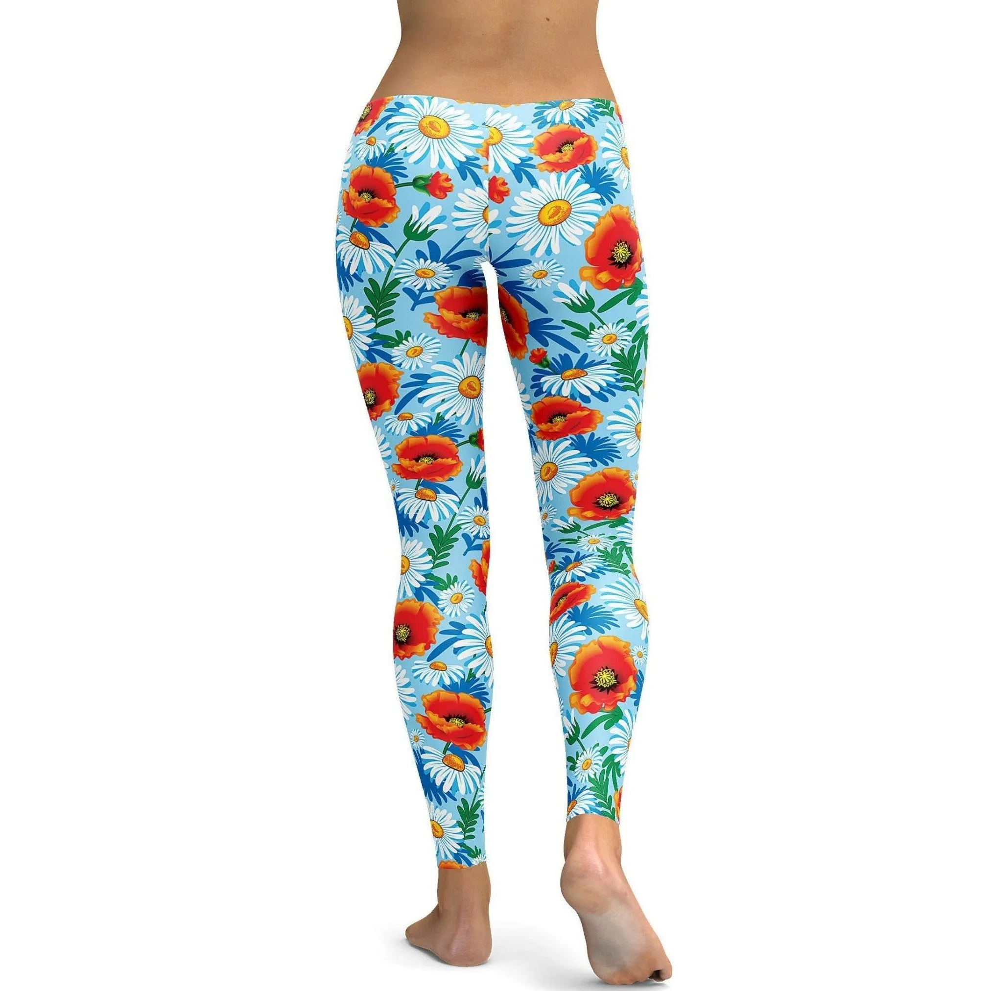 Poppy & Daisy Floral Leggings