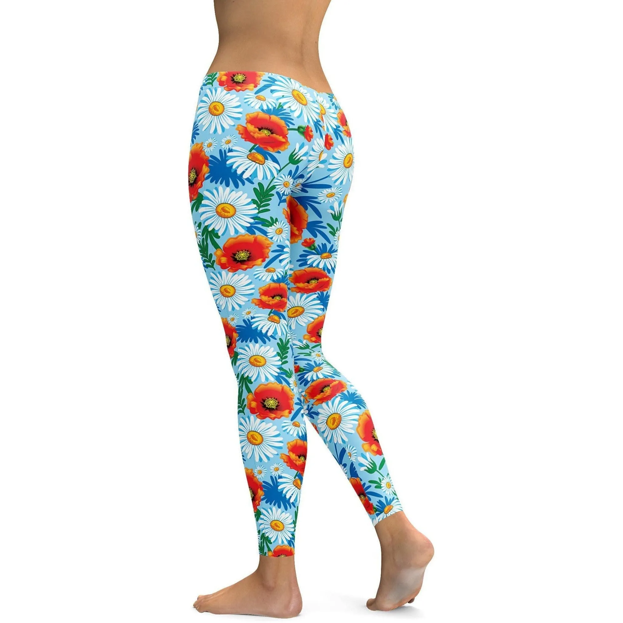 Poppy & Daisy Floral Leggings