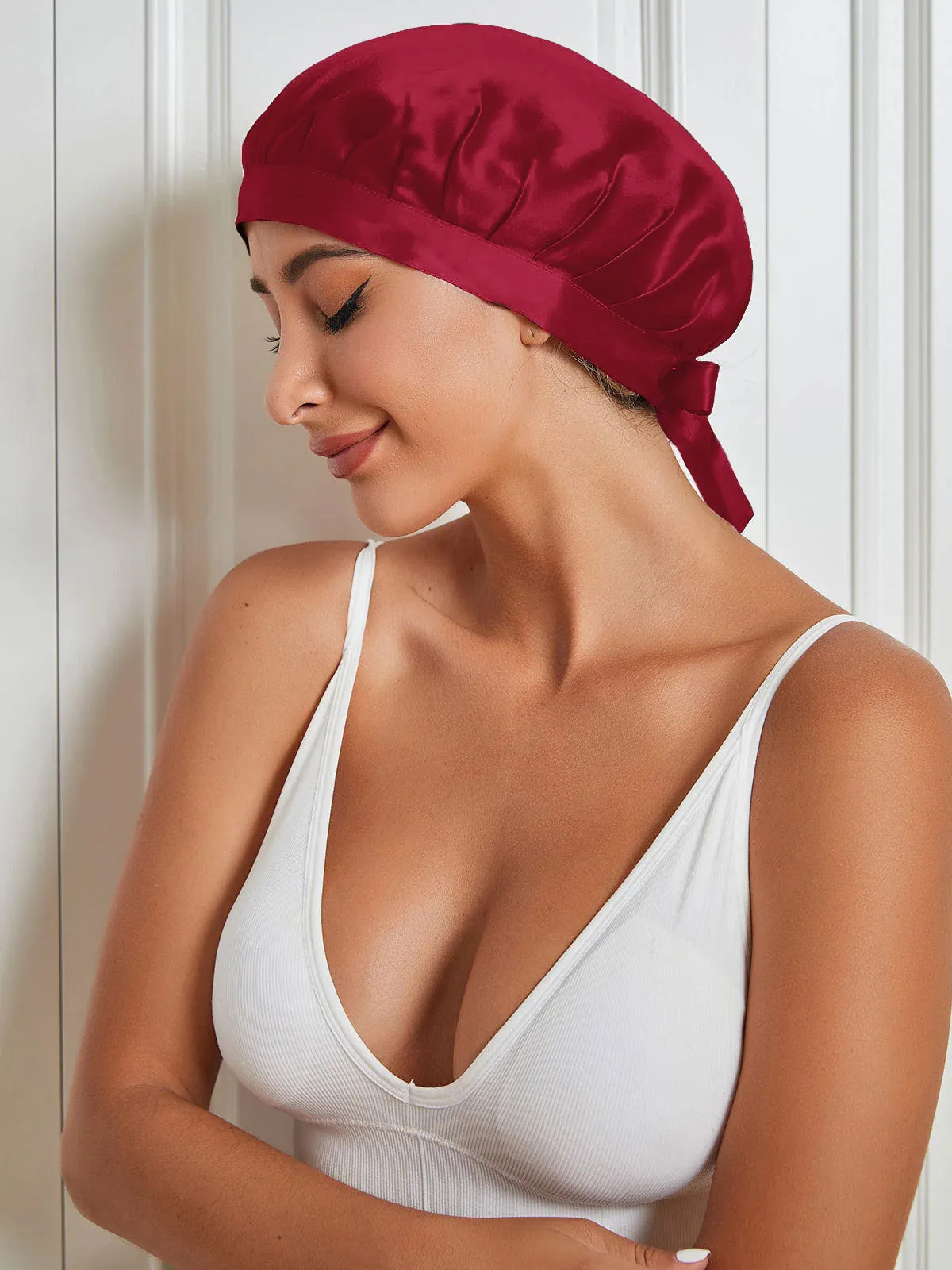 Pure Silk Classic Ribbon Nightcap