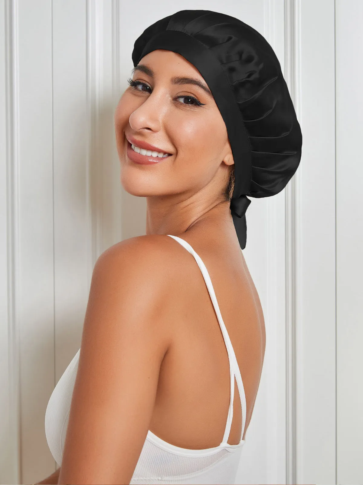 Pure Silk Classic Ribbon Nightcap