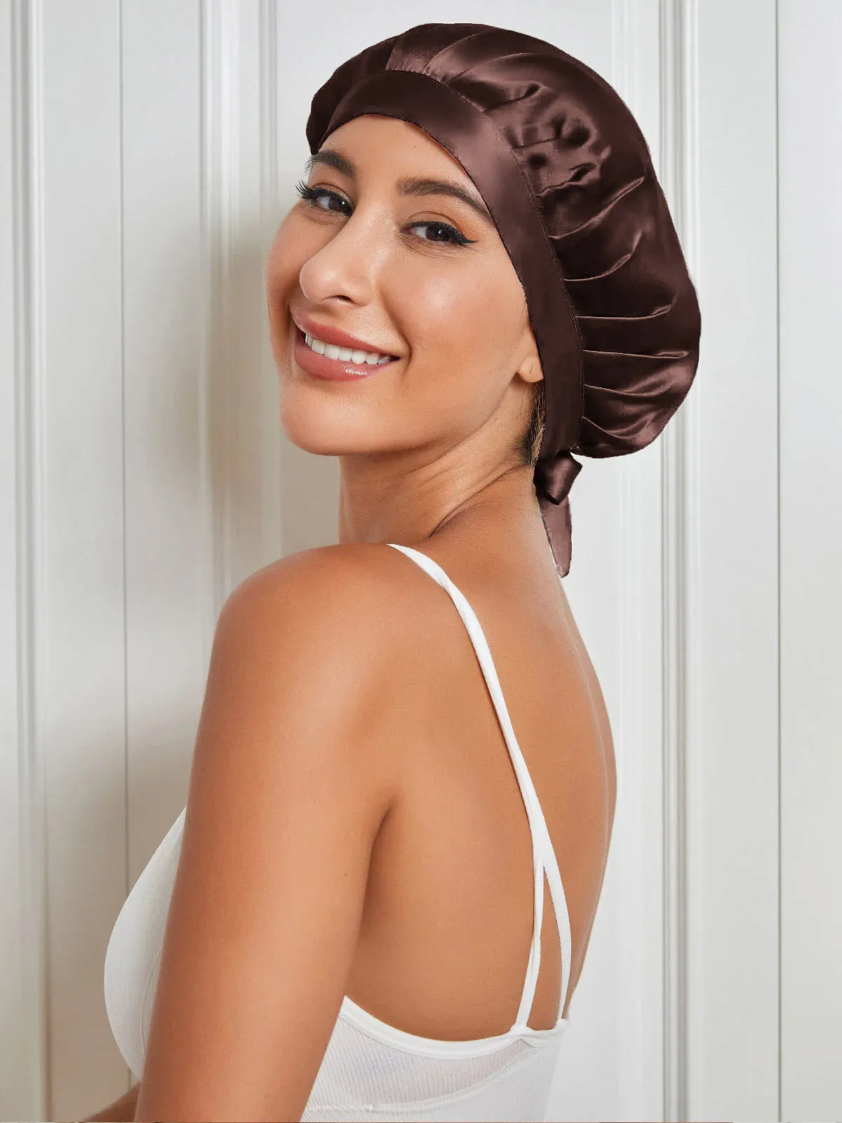 Pure Silk Classic Ribbon Nightcap