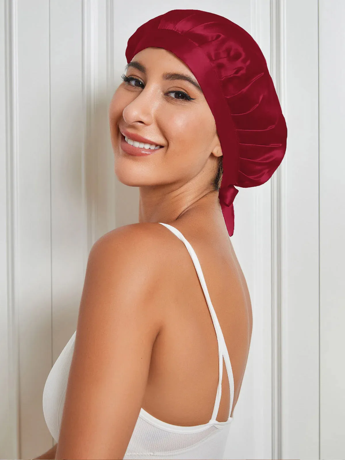 Pure Silk Classic Ribbon Nightcap
