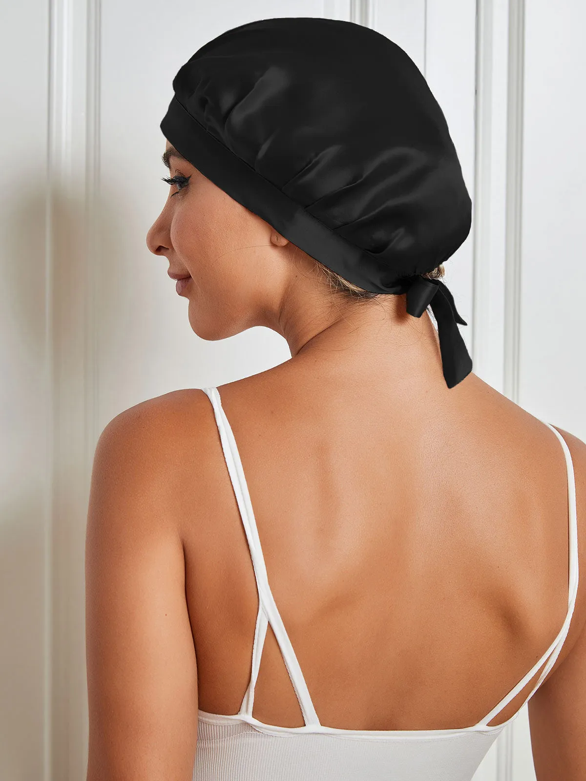 Pure Silk Classic Ribbon Nightcap