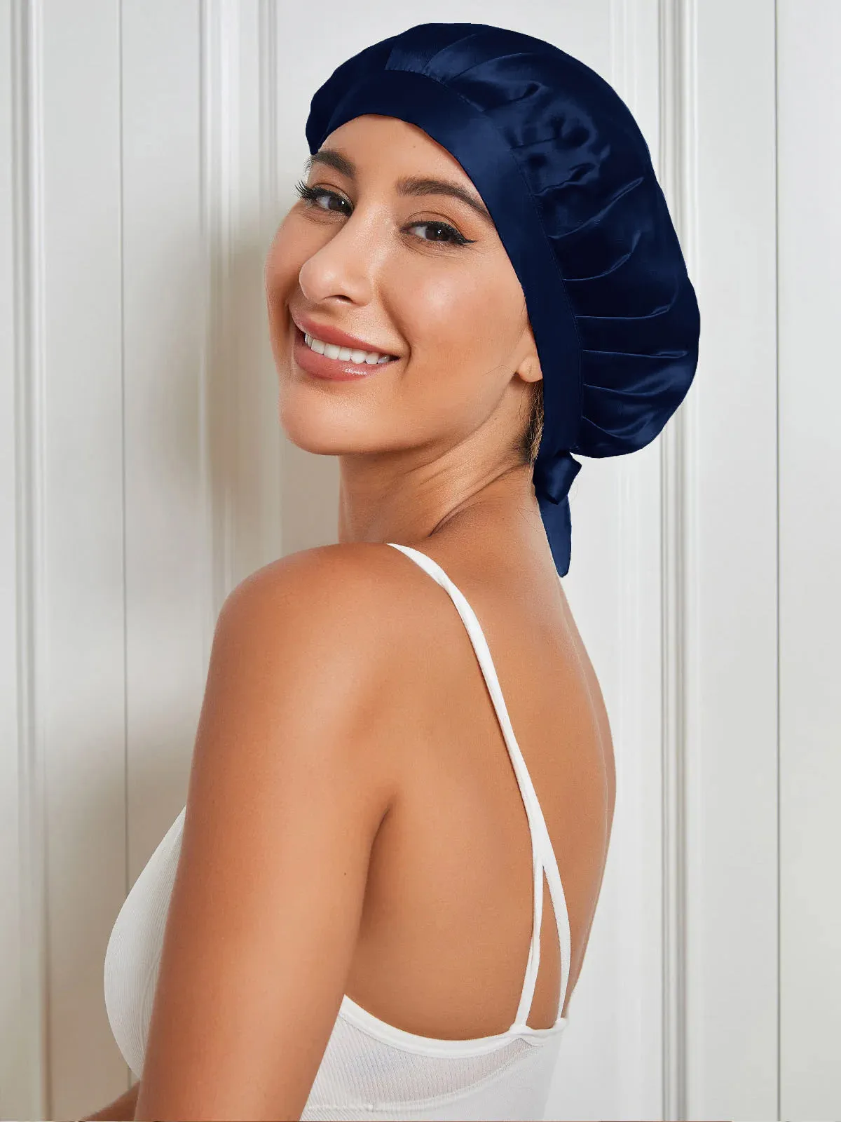 Pure Silk Classic Ribbon Nightcap