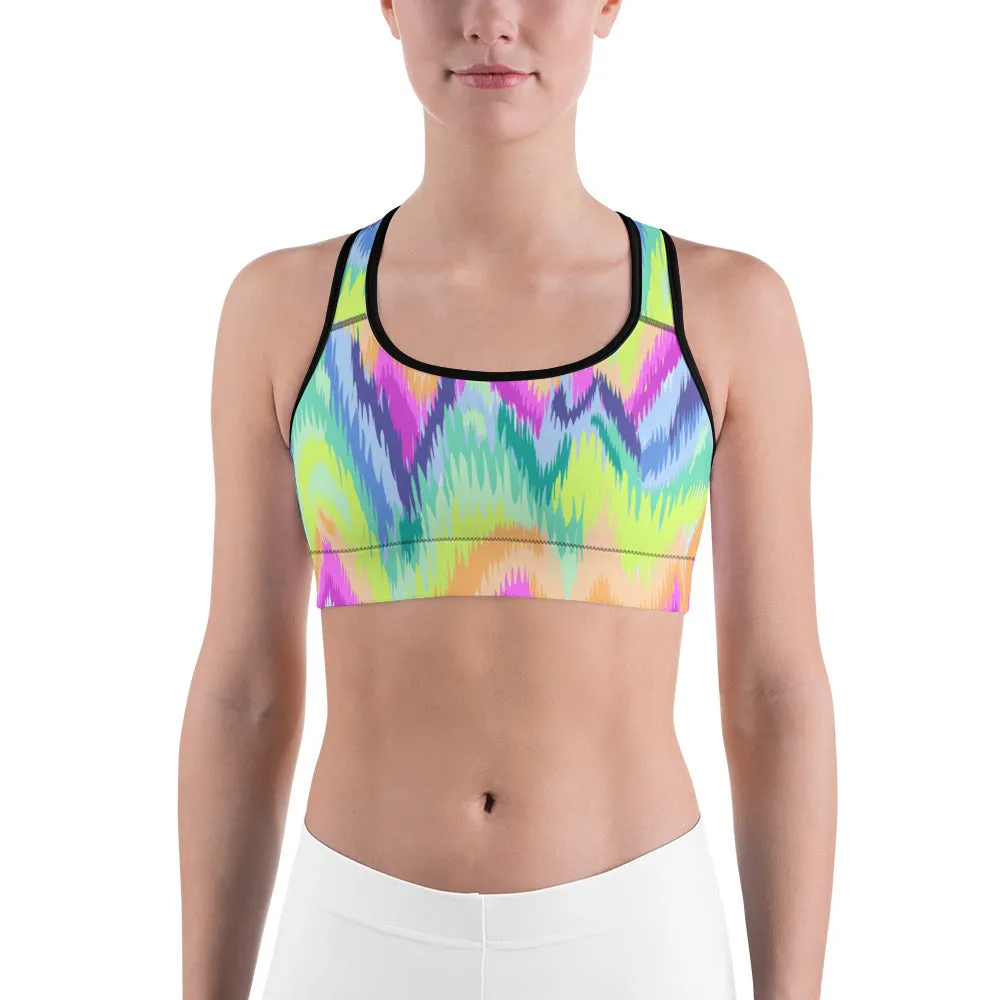 Rave Sound Wave Sports Bra