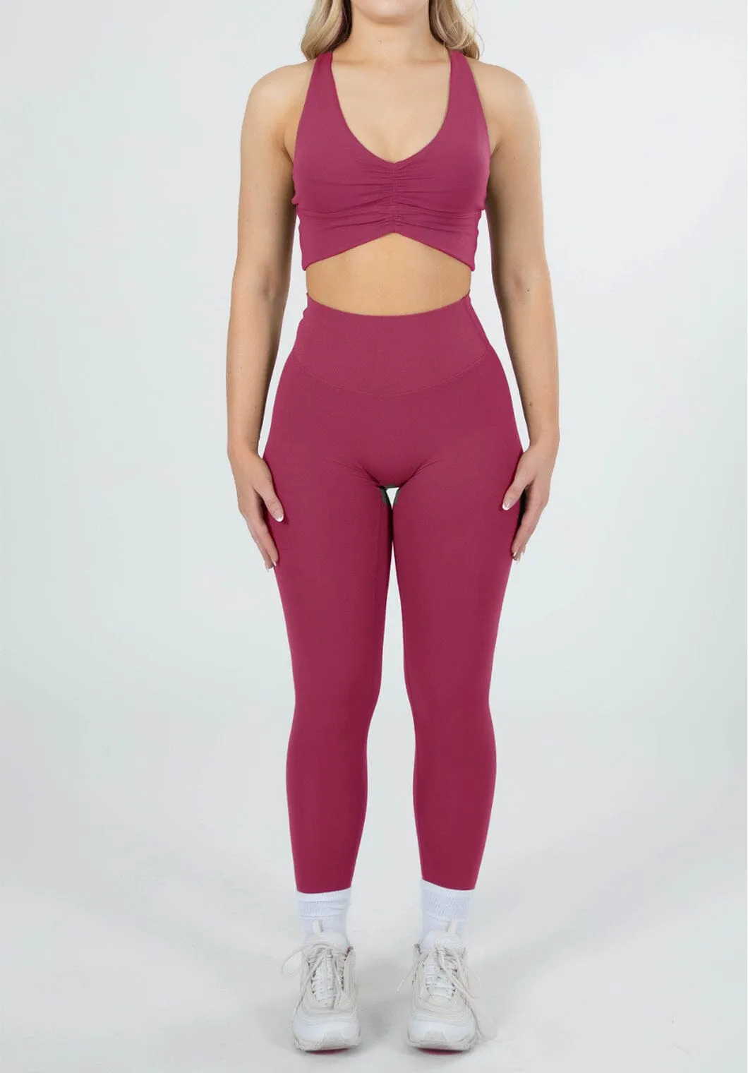 RecStretch Original Sculptseam® Plus Legging Raspberry