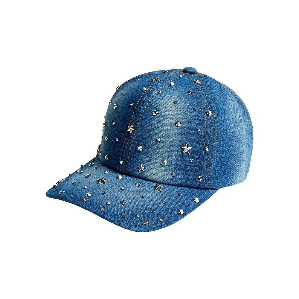 Red by Kiss Satin Lined Stud Baseball Cap - Choose Your Style
