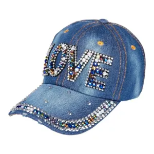 Red by Kiss Satin Lined Stud Baseball Cap - Choose Your Style