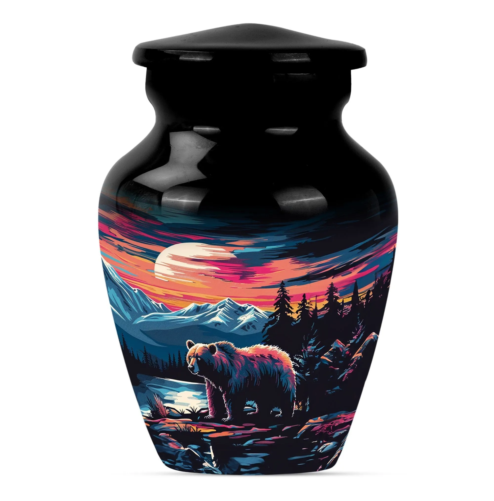 Restful Remembrance Bear Urn Cremation Keepsake for Women