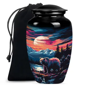 Restful Remembrance Bear Urn Cremation Keepsake for Women